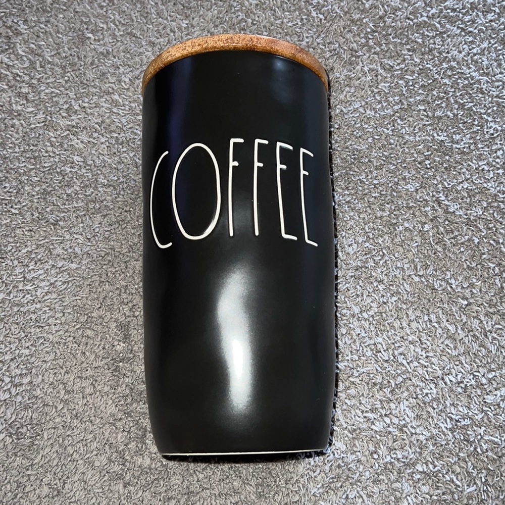 Ray Dunn coffee canister